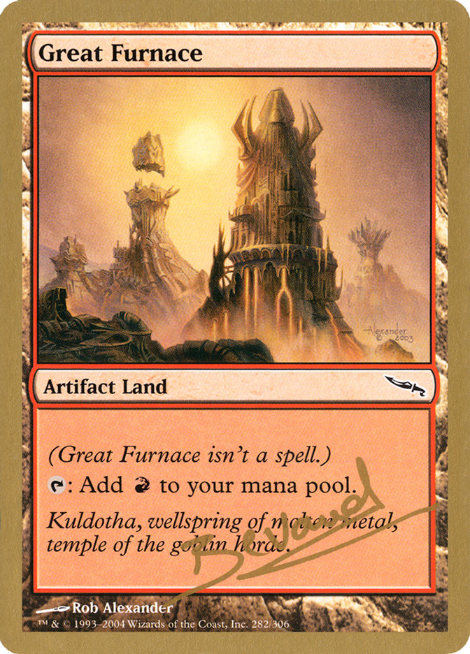 Great Furnace (Manuel Bevand) [World Championship Decks 2004] - Destination Retro