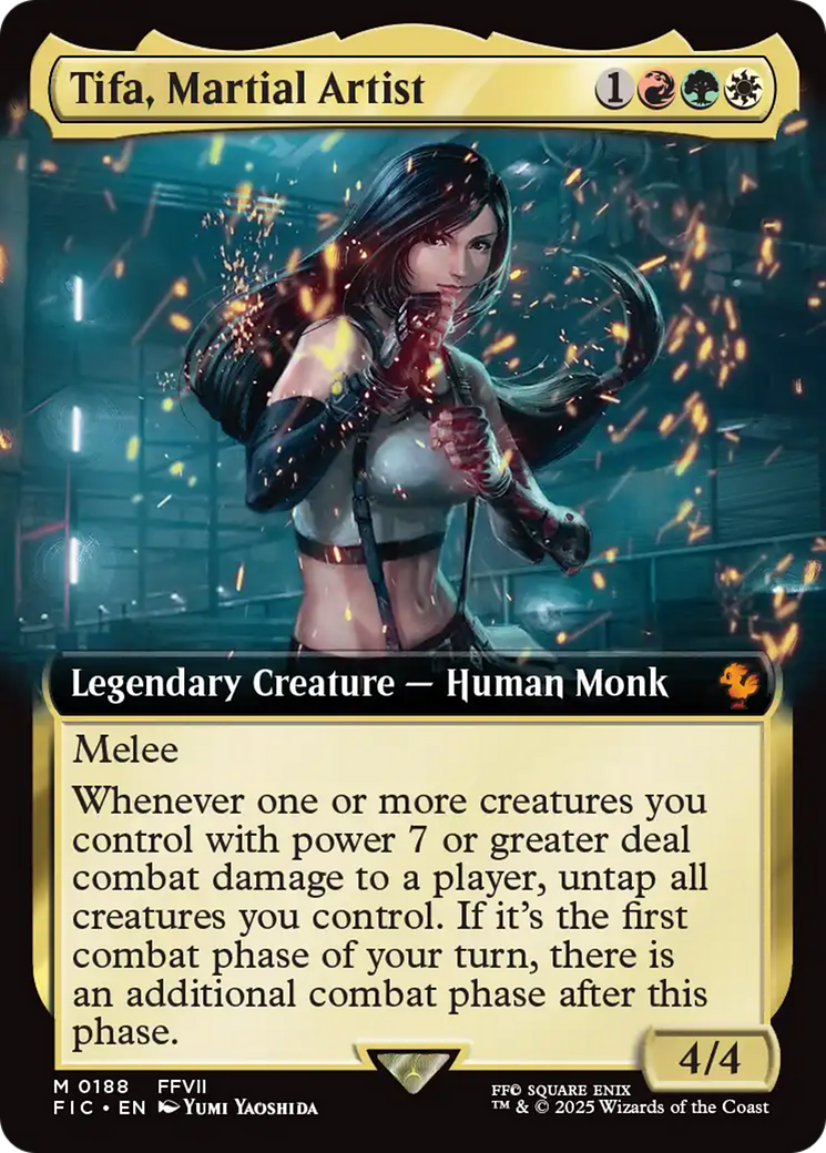 Tifa, Martial Artist (Extended Art) [FINAL FANTASY Commander] - Destination Retro