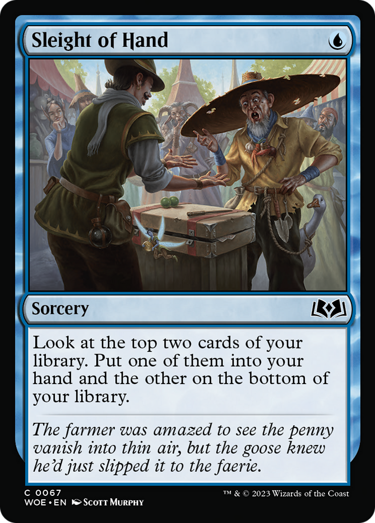 Sleight of Hand [Wilds of Eldraine] - Destination Retro