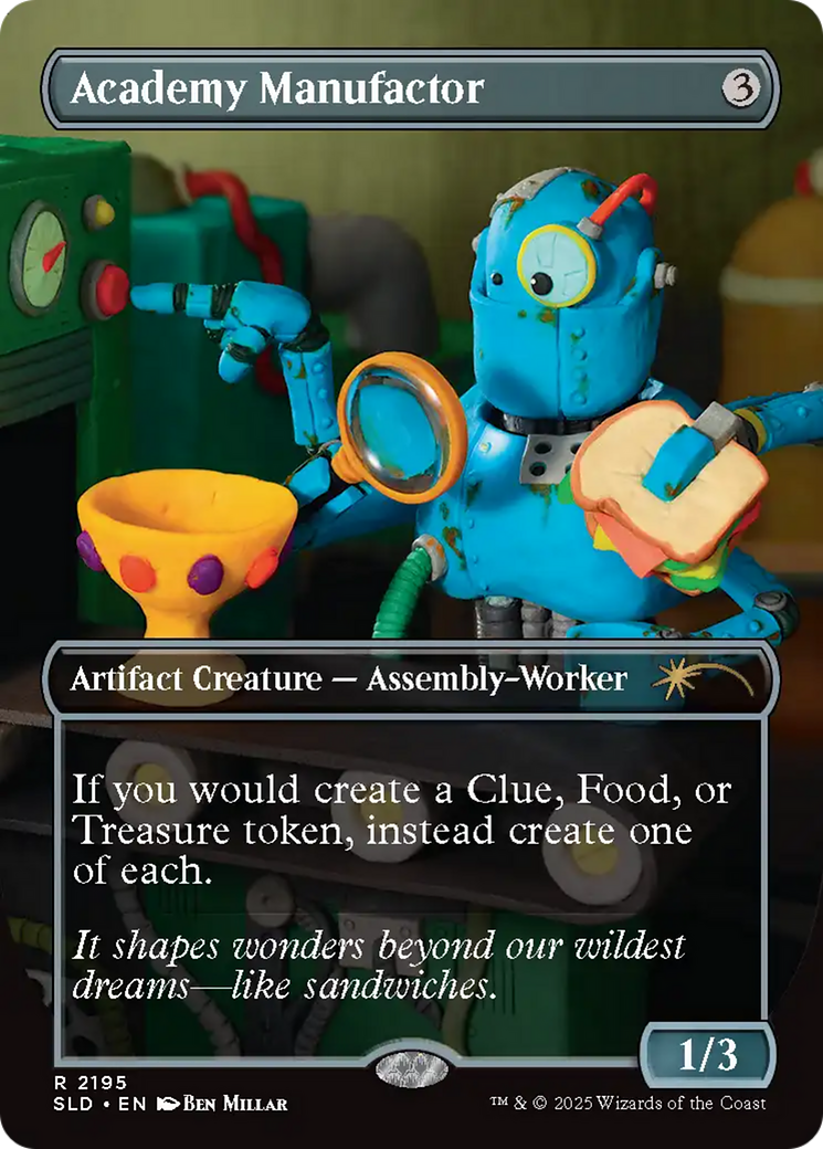 Academy Manufactor (Rainbow Foil) [Secret Lair Drop Series] - Destination Retro