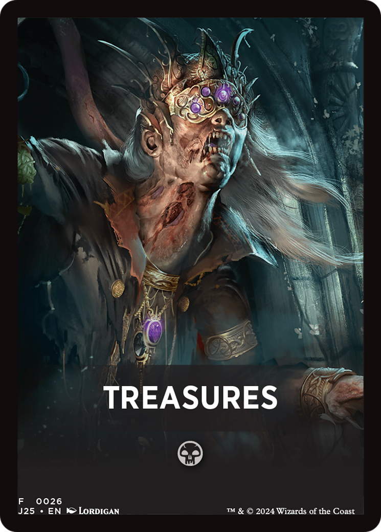 Treasures Theme Card [Foundations Jumpstart Front Cards] - Destination Retro