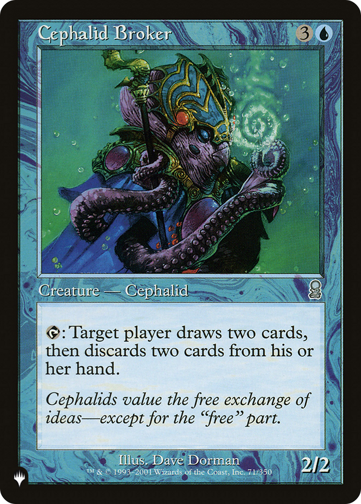 Cephalid Broker [The List] - Destination Retro
