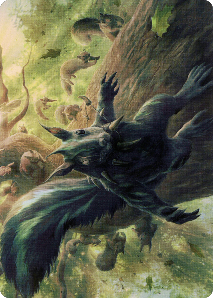 Chatterfang, Squirrel General Art Card (68) [Modern Horizons 2 Art Series] - Destination Retro