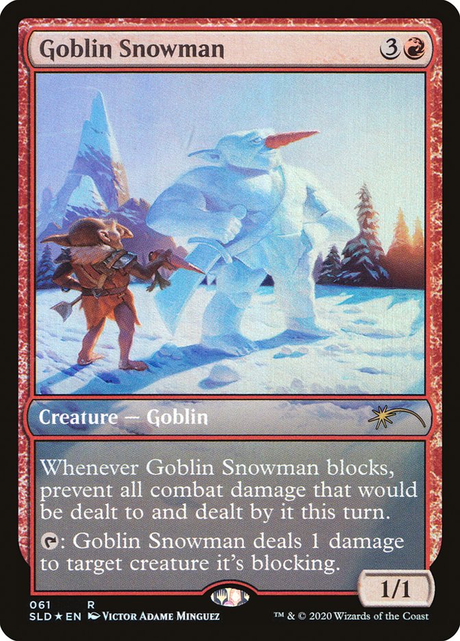 Goblin Snowman [Secret Lair Drop Series] - Destination Retro