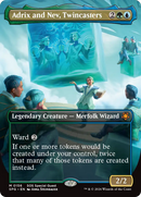 Adrix and Nev, Twincasters (Borderless) [Secrets of Strixhaven Special Guests] - Destination Retro