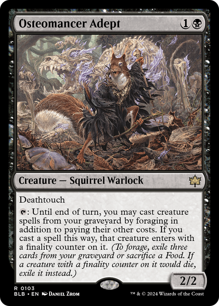 Osteomancer Adept [Bloomburrow] - Destination Retro