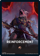 Reinforcement Theme Card [March of the Machine Tokens] - Destination Retro