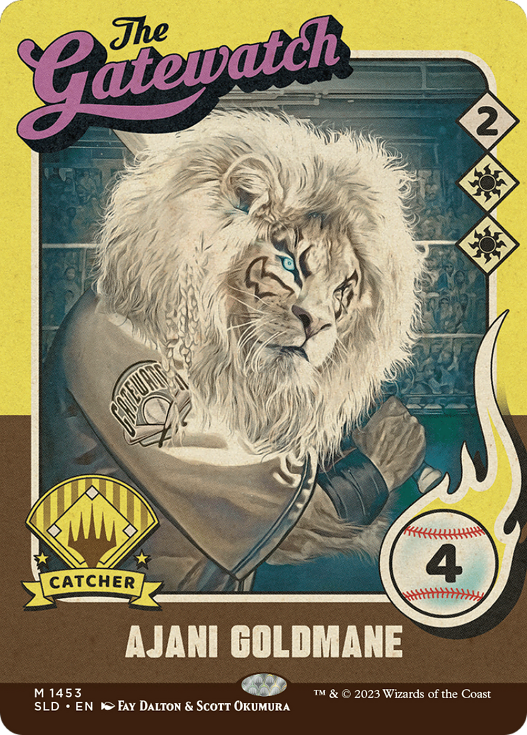 Ajani Goldmane [Secret Lair Drop Series] - Destination Retro