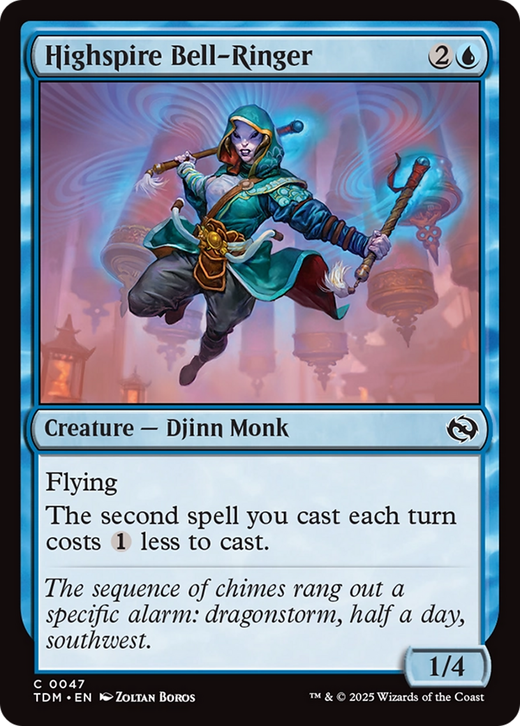 Highspire Bell-Ringer [Tarkir: Dragonstorm] - Destination Retro