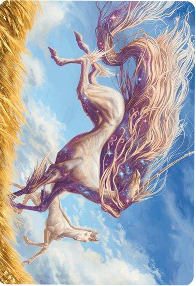 Nyxborn Unicorn Art Card [Modern Horizons 3 Art Series] - Destination Retro