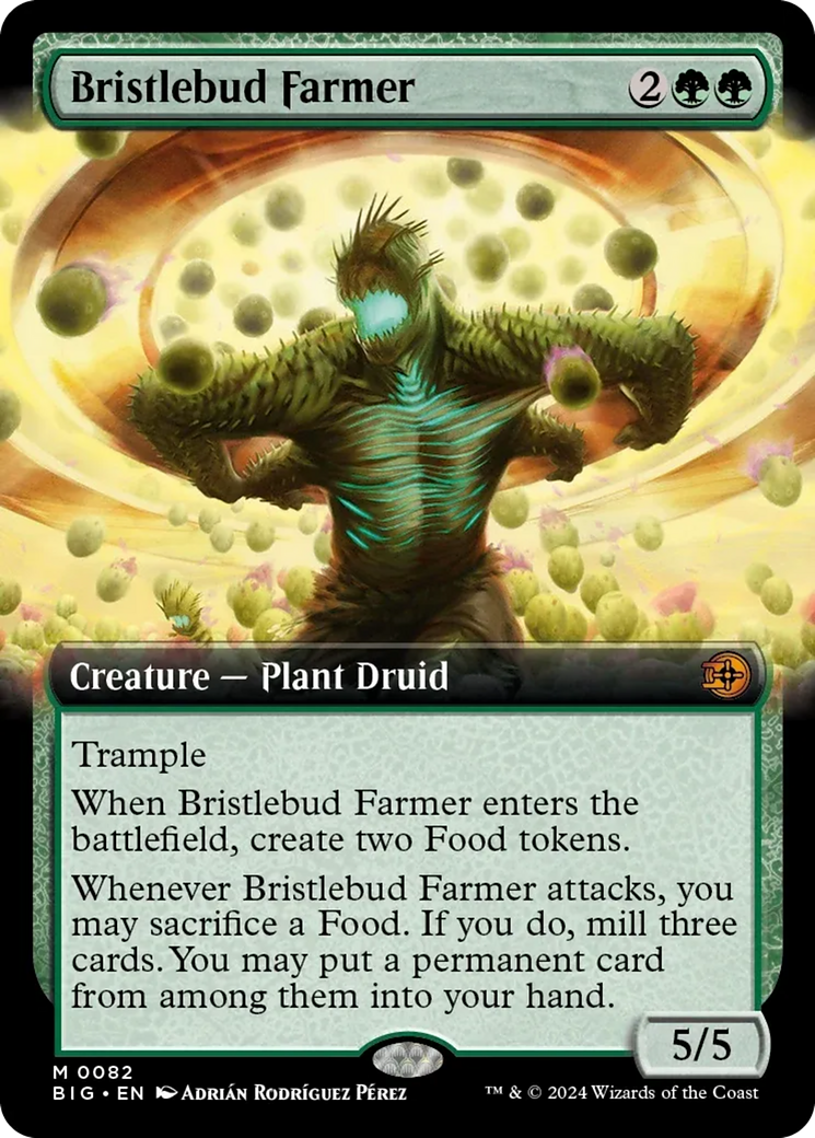 Bristlebud Farmer (Extended Art) [Outlaws of Thunder Junction: The Big Score] - Destination Retro