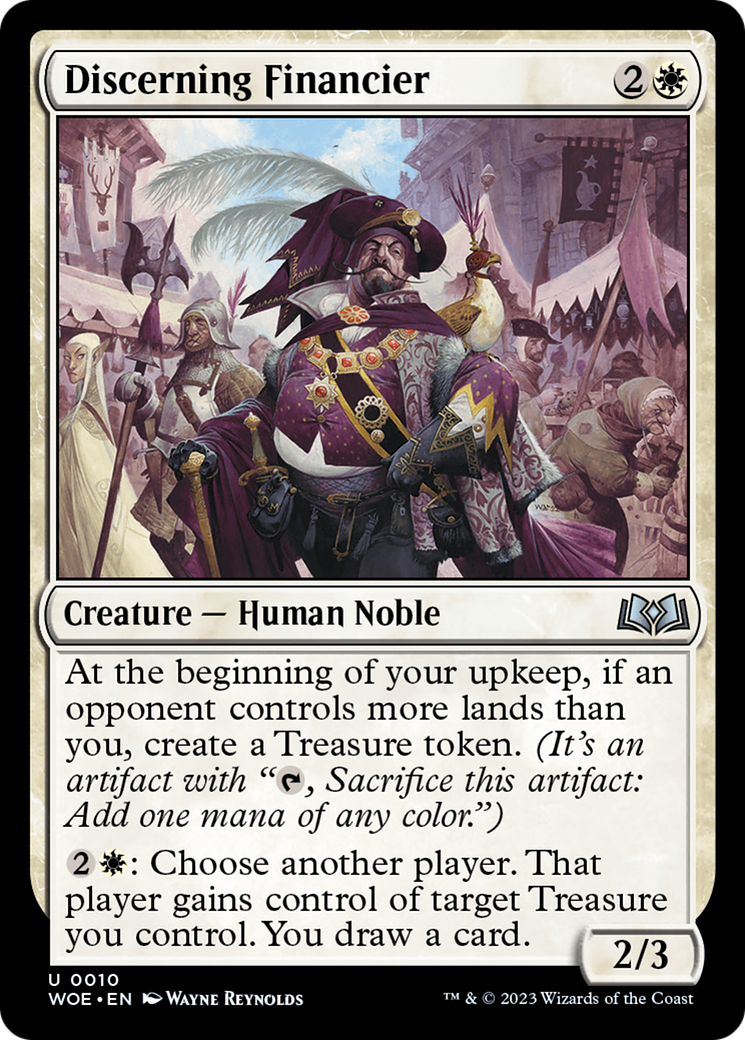 Discerning Financier [Wilds of Eldraine] - Destination Retro