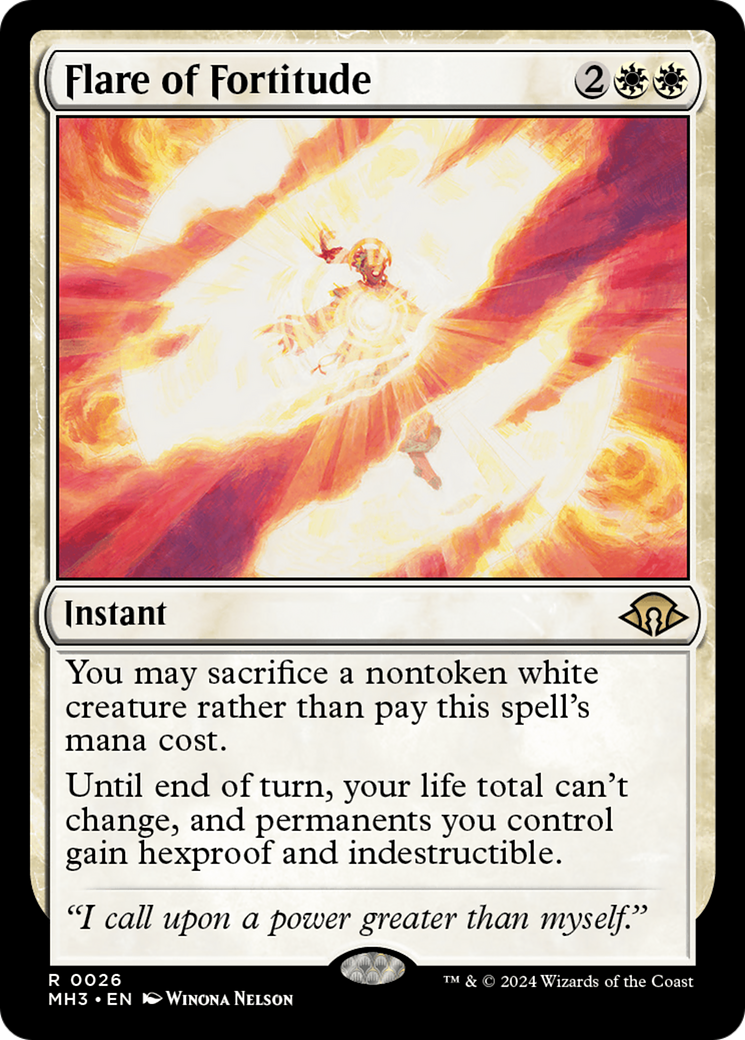 Flare of Fortitude [Modern Horizons 3] - Destination Retro