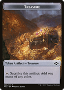 Treasure // Insect Double-Sided Token [Secret Lair: Heads I Win, Tails You Lose Tokens] - Destination Retro
