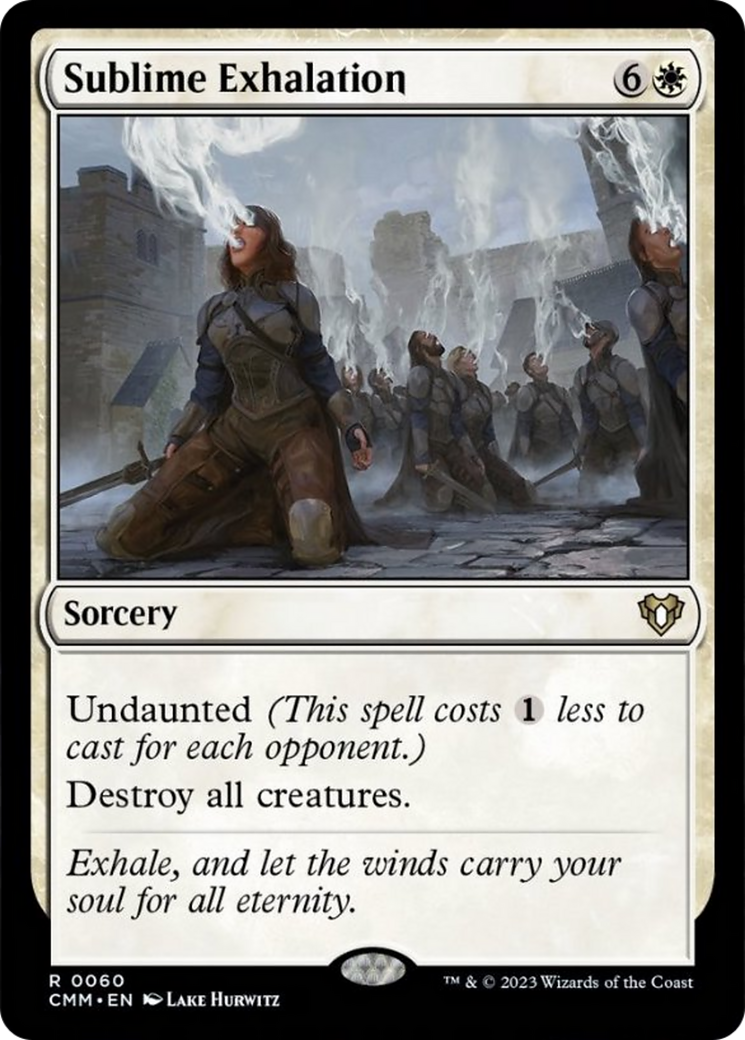 Sublime Exhalation [Commander Masters] - Destination Retro