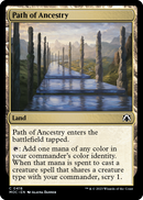 Path of Ancestry [March of the Machine Commander] - Destination Retro