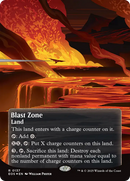 Blast Zone (0137) (Borderless) (Galaxy Foil) [Edge of Eternities: Stellar Sights] - Destination Retro