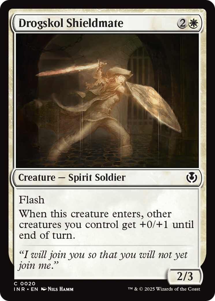 Drogskol Shieldmate [Innistrad Remastered] - Destination Retro