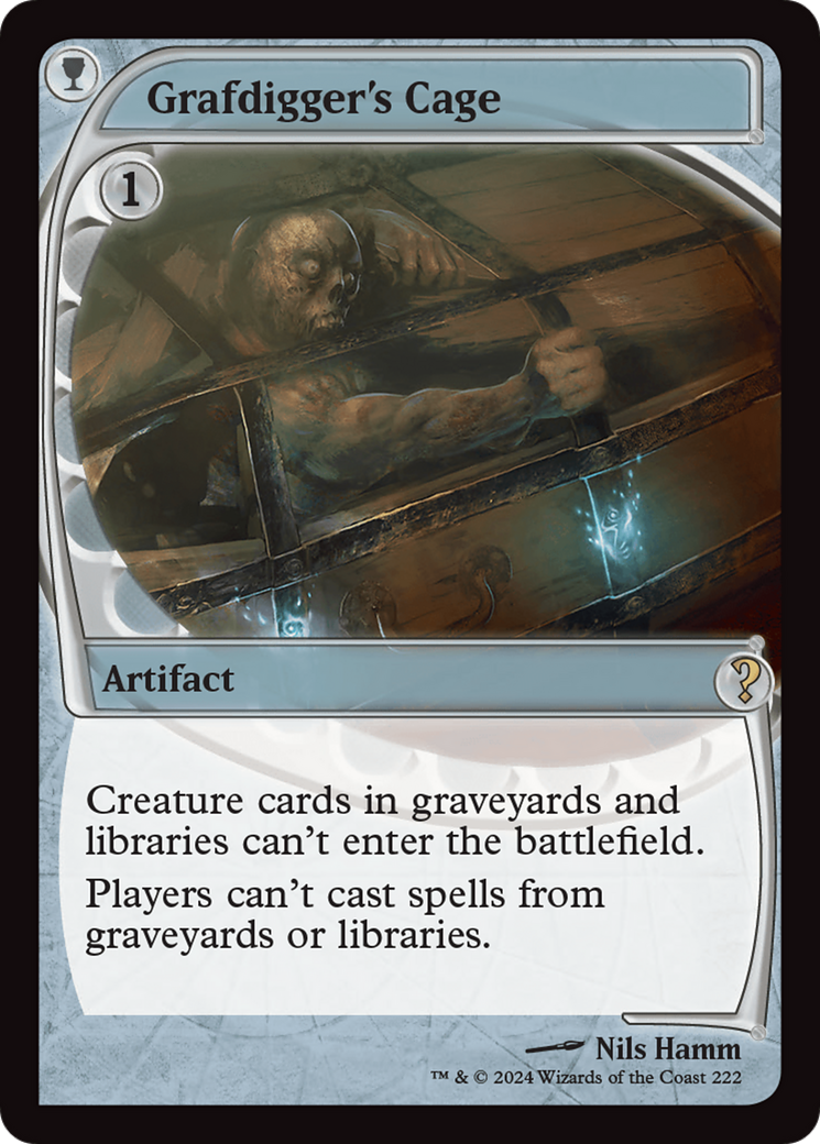 Grafdigger's Cage (Future Sight) [Mystery Booster 2] - Destination Retro