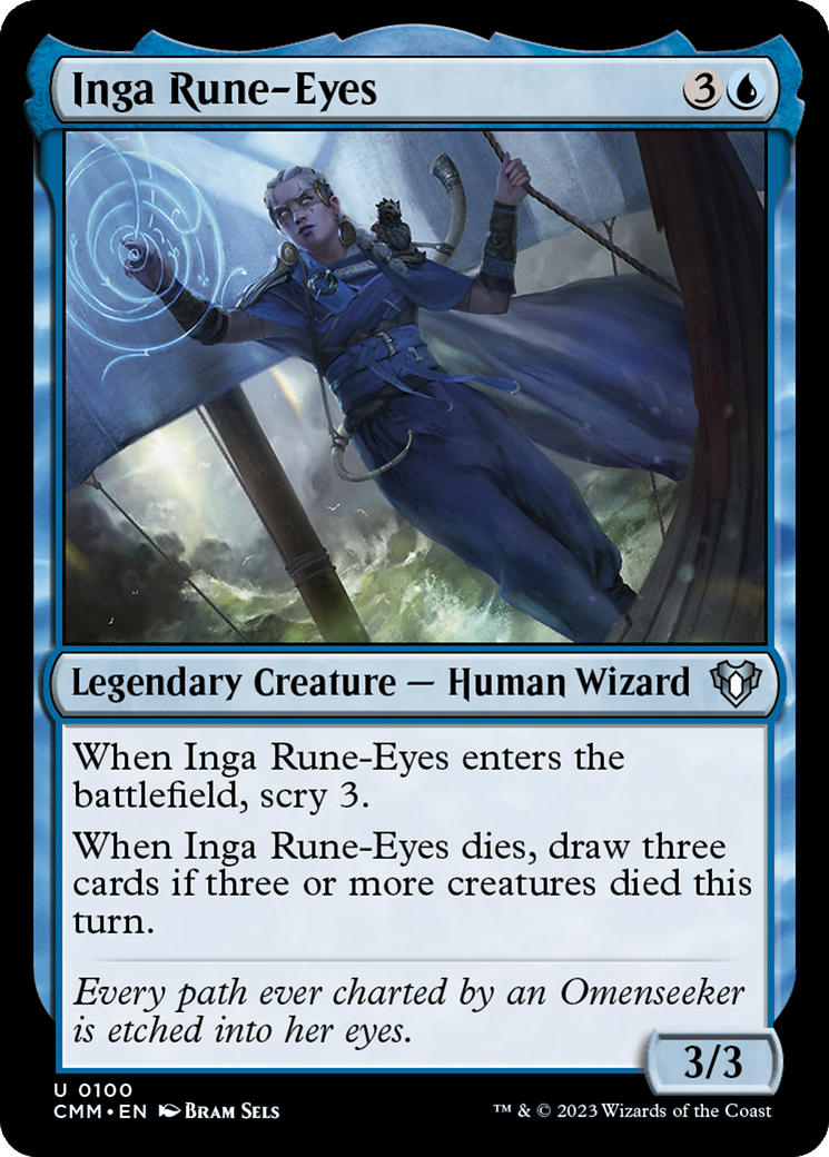 Inga Rune-Eyes [Commander Masters] - Destination Retro