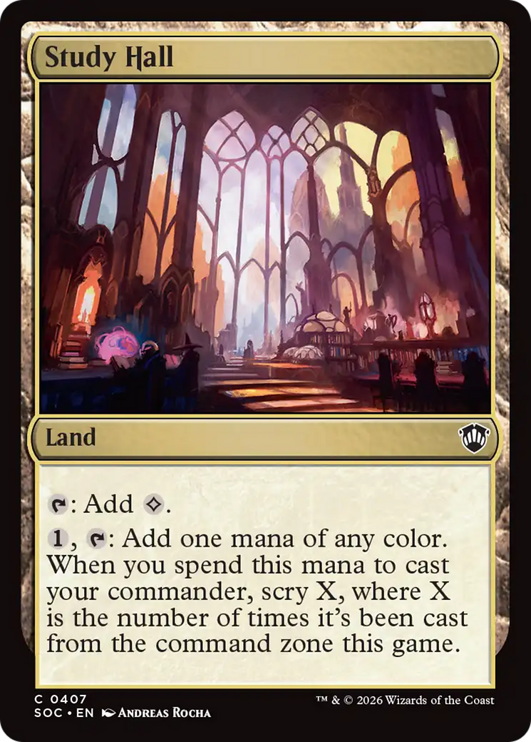 Study Hall [Secrets of Strixhaven Commander] - Destination Retro
