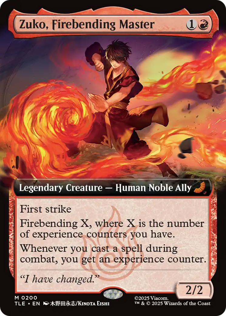 Zuko, Firebending Master (Extended Art) [Avatar: The Last Airbender: Eternal-Legal] - Destination Retro