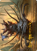Wick's Patrol Art Card (Gold-Stamped Signature) [Bloomburrow Art Series] - Destination Retro