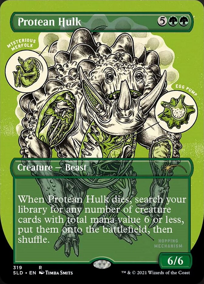 Protean Hulk (Borderless) [Secret Lair Drop Series] - Destination Retro