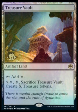 Treasure Vault [Dungeons & Dragons: Adventures in the Forgotten Realms Prerelease Promos] - Destination Retro