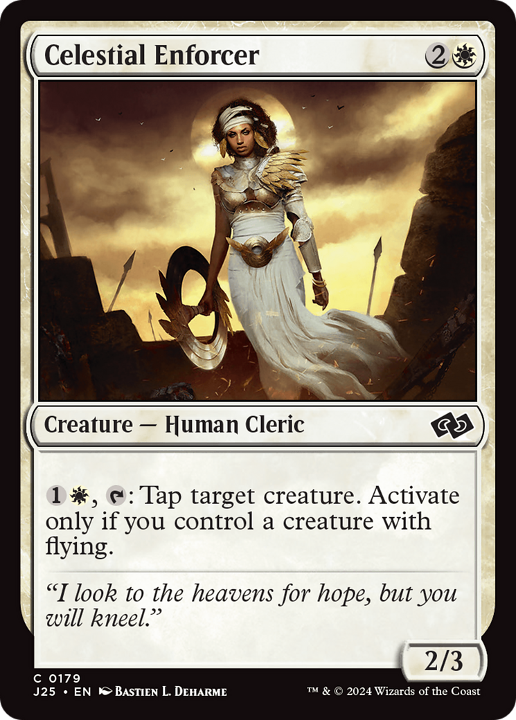 Celestial Enforcer [Foundations Jumpstart] - Destination Retro