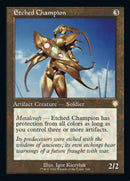 Etched Champion (Retro) [The Brothers' War Commander] - Destination Retro