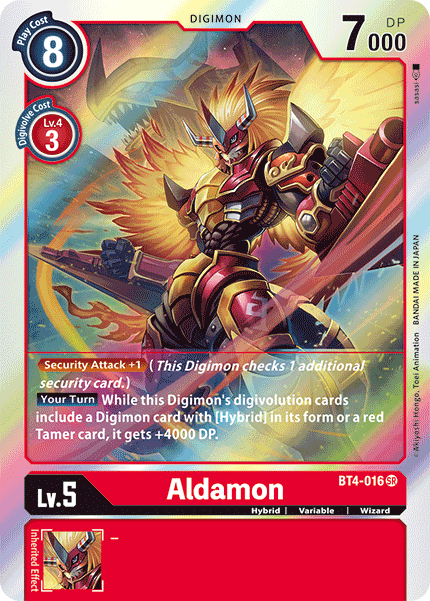 Aldamon [BT4-016] [Great Legend] - Destination Retro