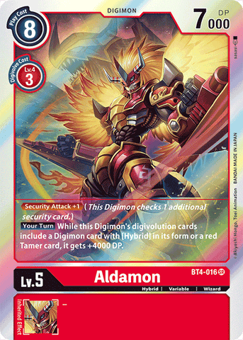 Aldamon [BT4-016] [Great Legend] - Destination Retro