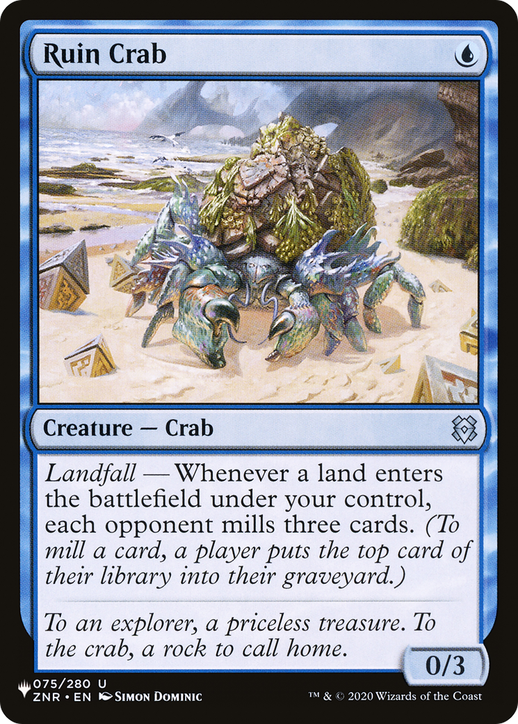 Ruin Crab [The List] - Destination Retro