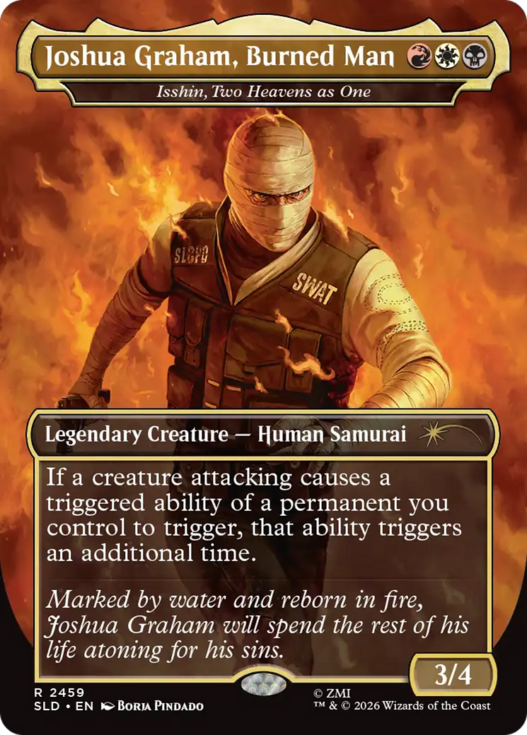 Joshua Graham, Burned Man - Isshin, Two Heavens as One [Secret Lair Drop Series] - Destination Retro