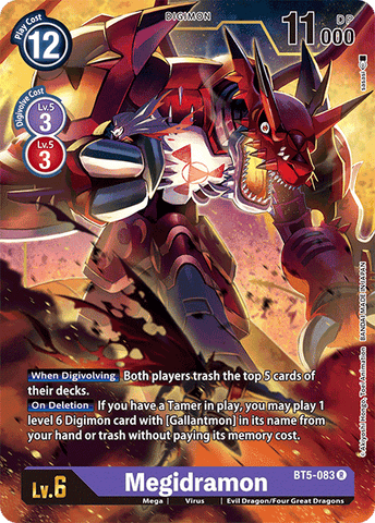 Megidramon [BT5-083] [Battle of Omni] - Destination Retro