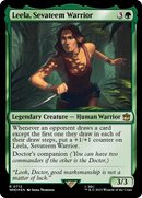 Leela, Sevateem Warrior (Surge Foil) [Doctor Who] - Destination Retro