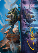 Copy Land Art Card (Gold-Stamped Signature) [Modern Horizons 3 Art Series] - Destination Retro