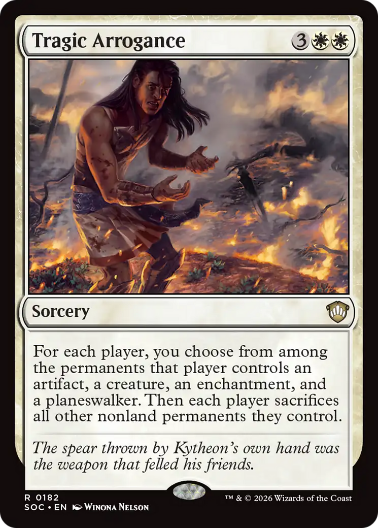 Tragic Arrogance [Secrets of Strixhaven Commander] - Destination Retro