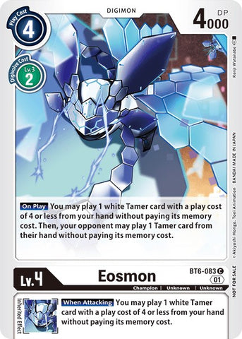 Eosmon [BT6-083] (Tamer Party Vol. 5) [Double Diamond Promos] - Destination Retro