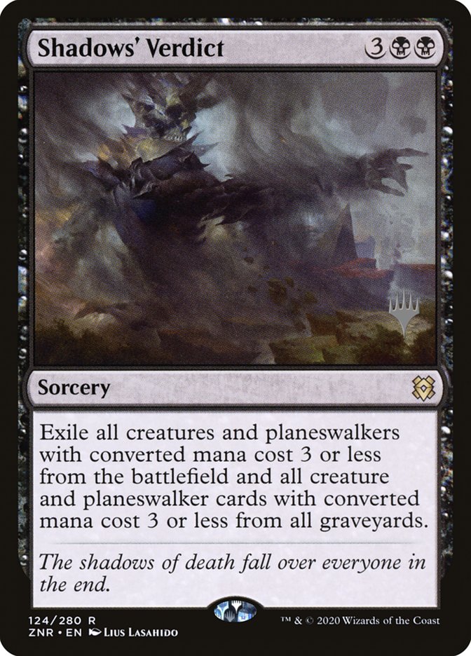Shadows' Verdict (Promo Pack) [Zendikar Rising Promos] - Destination Retro