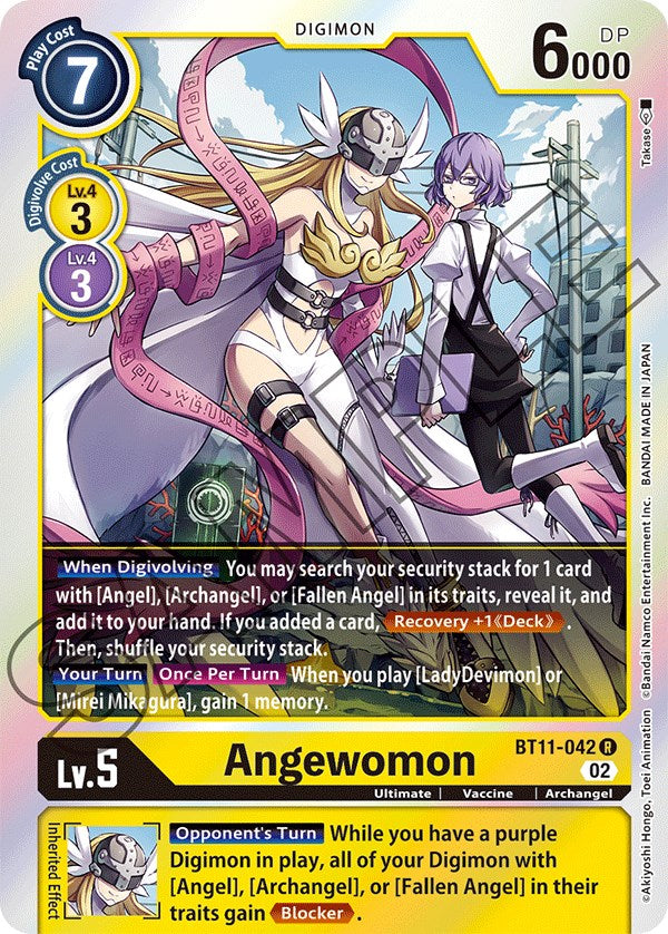 Angewomon [BT11-042] [Dimensional Phase] - Destination Retro