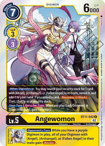 Angewomon [BT11-042] [Dimensional Phase] - Destination Retro