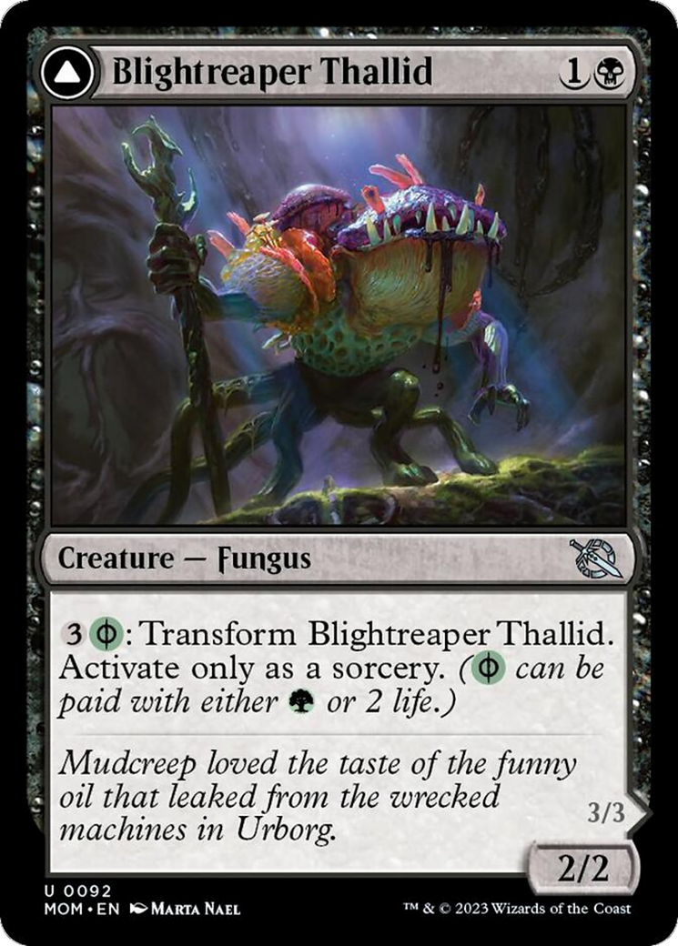 Blightreaper Thallid // Blightsower Thallid [March of the Machine] - Destination Retro