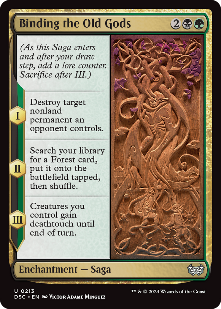 Binding the Old Gods [Duskmourn: House of Horror Commander] - Destination Retro