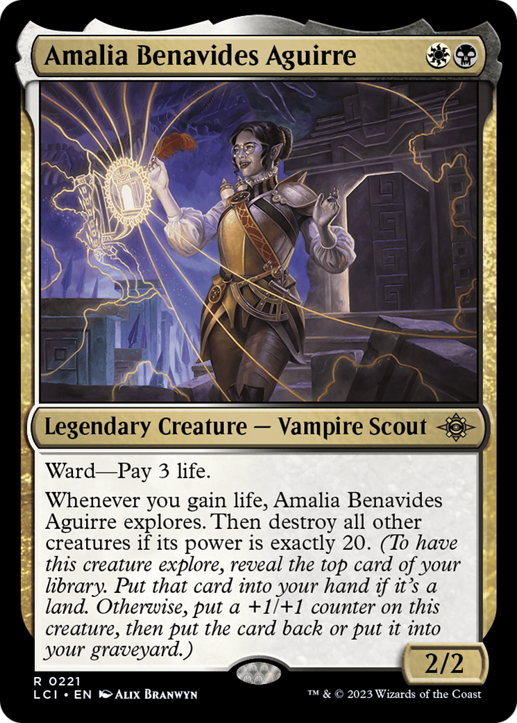 Amalia Benavides Aguirre [The Lost Caverns of Ixalan] - Destination Retro