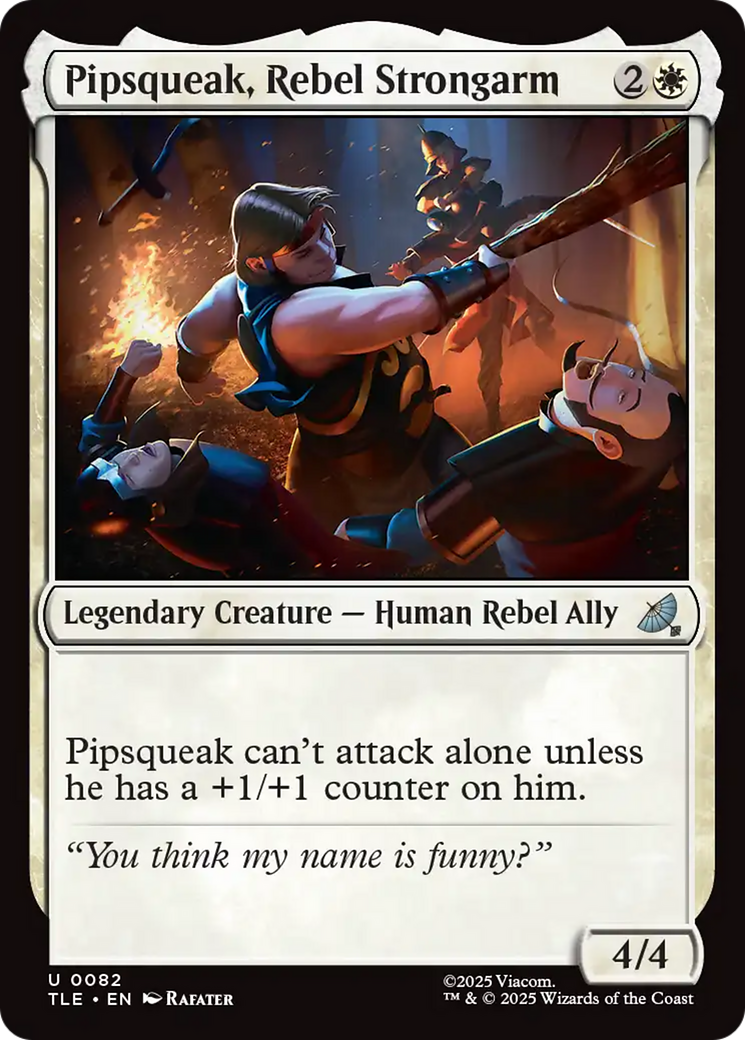 Pipsqueak, Rebel Strongarm [Avatar: The Last Airbender: Eternal-Legal] - Destination Retro