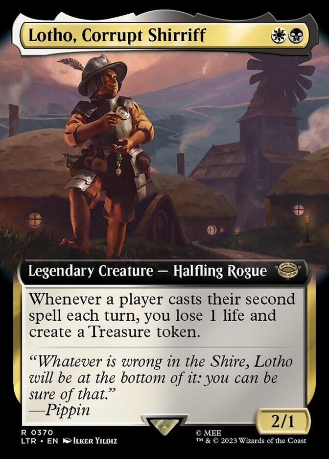 Lotho, Corrupt Shirriff (Extended Art) [The Lord of the Rings: Tales of Middle-Earth] - Destination Retro
