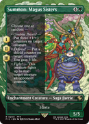 Summon: Magus Sisters (Borderless) [FINAL FANTASY Commander] - Destination Retro