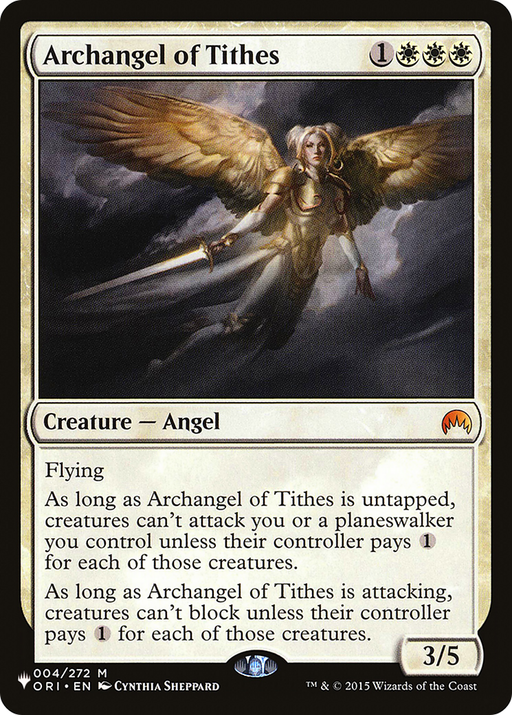 Archangel of Tithes [Secret Lair: Angels] - Destination Retro
